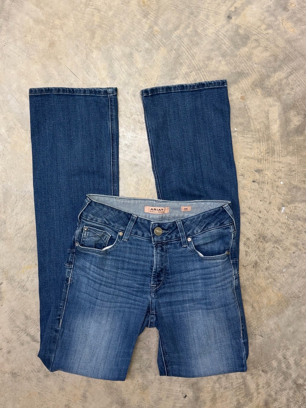 Ariat Deep Blue Boot-Cut Jeans